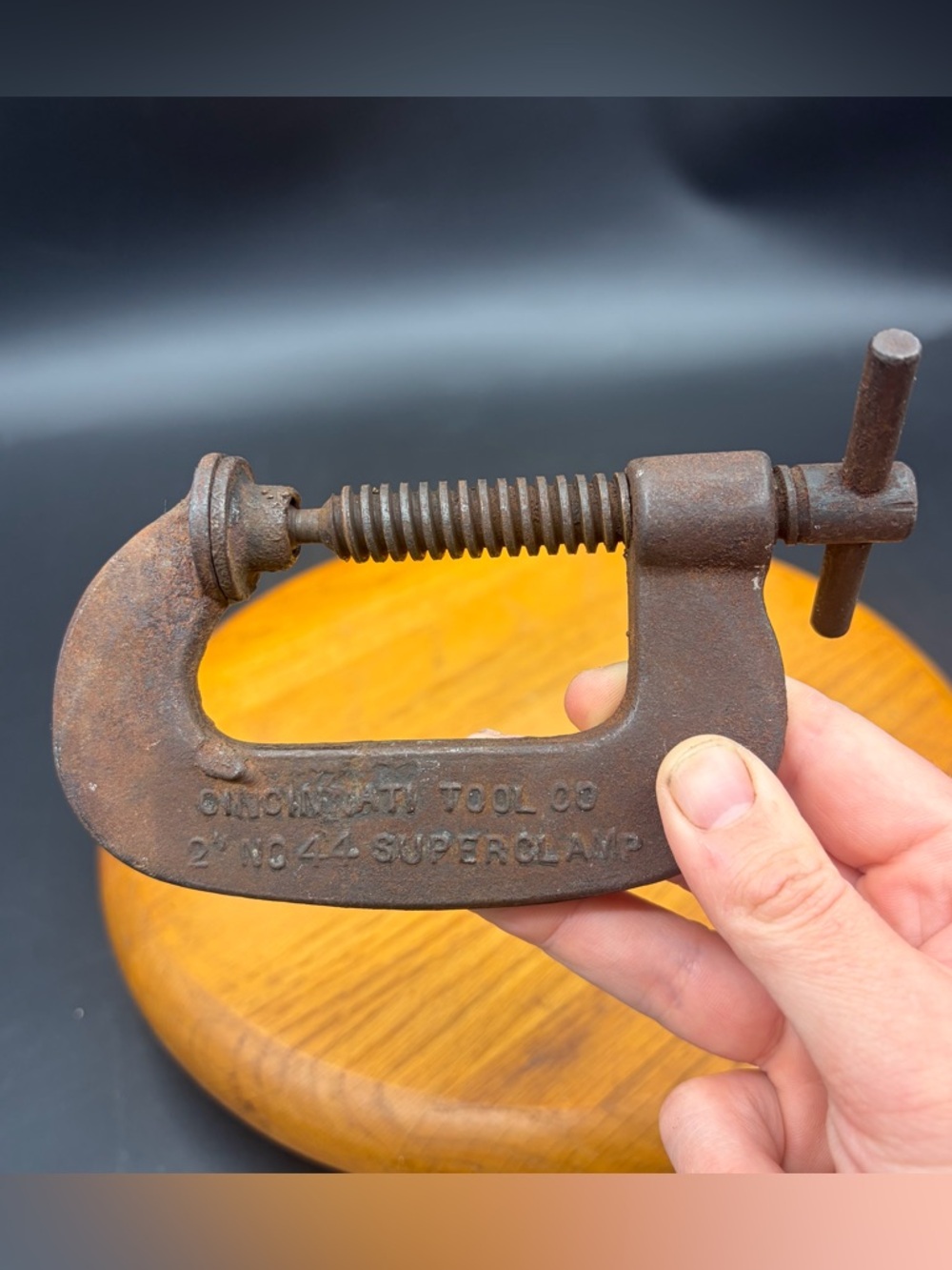 Vintage Cincinnati Tool Co. 2” No. 44 Superclamp Hargrave USA Clamp